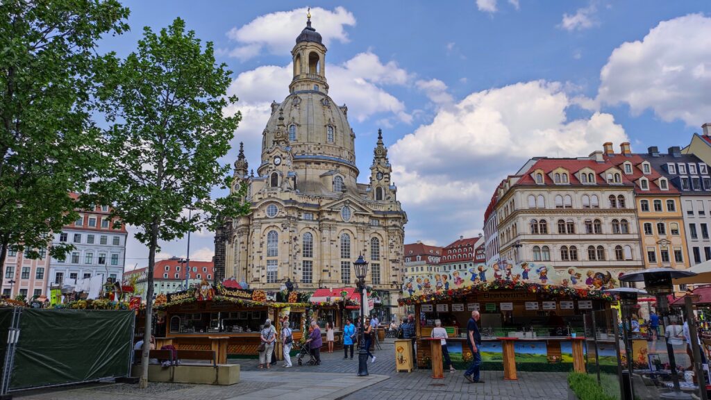Travel Puffer - Dresden Frauenkirsche